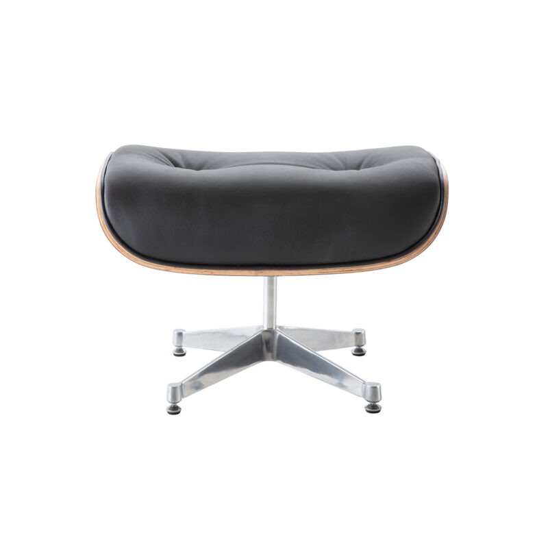 Eames Lounge Chair – Rosewood Chrome Black - Image 7