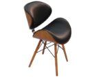 Office Chair Walnut Finish