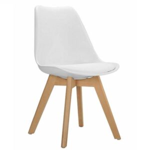 TULIP DINING CHAIR – Set of 2 Dining Chairs White