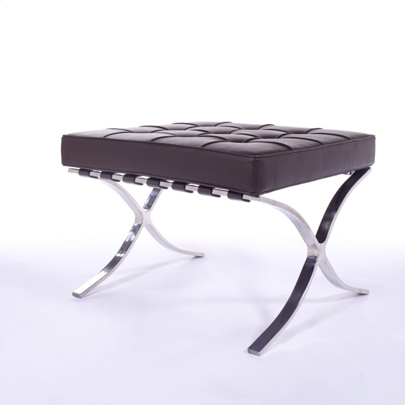 Premium Barcelona Ottoman ChocolateBrown