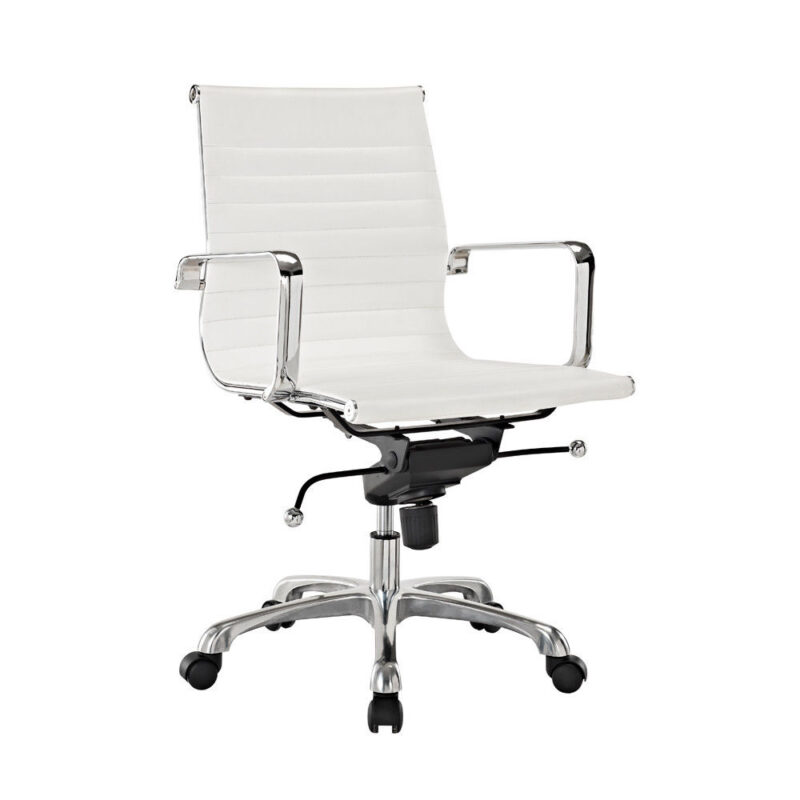 Eames Thin Pad Office Chair White
