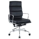 Chair Replica Black Leather