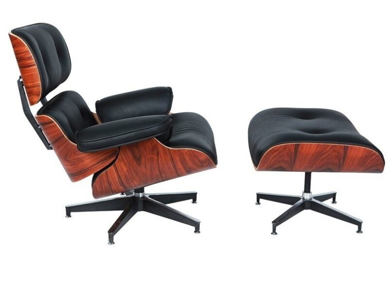 Natural Wood Lounge Chair