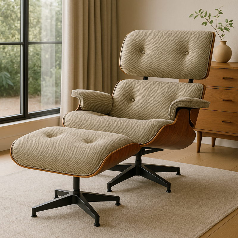 Lounge Chair and Ottoman