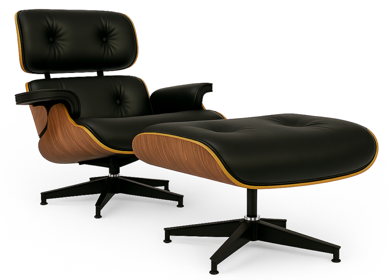 EamesStyle A+ Lounge (Walnut)